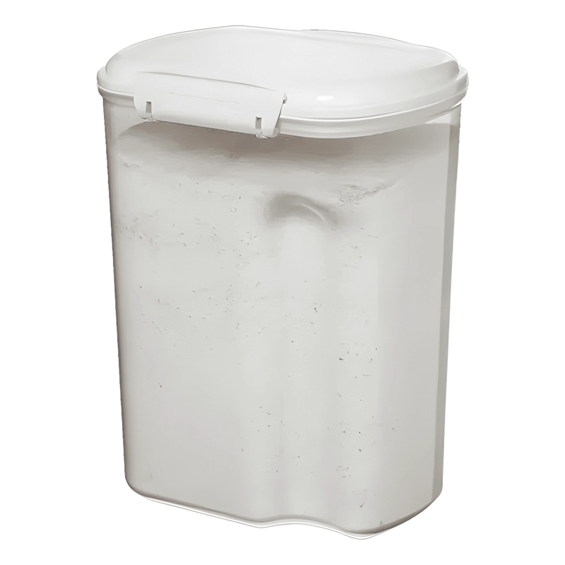 RECIPIENTE REPOSTERIA PLASTICO 3,25 L RECTANGULAR, BLANCO - 2