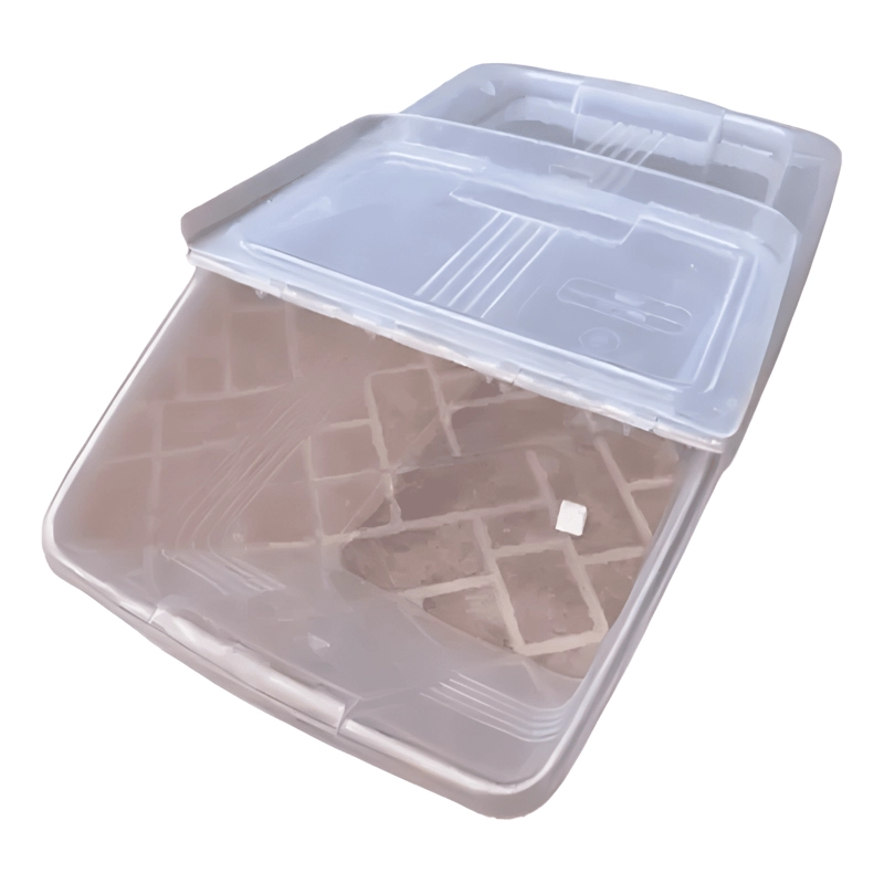 CONTENEDOR CAJA PLASTICA PARA ALIMENTOS 24 L, TRANSPARENTE - 2