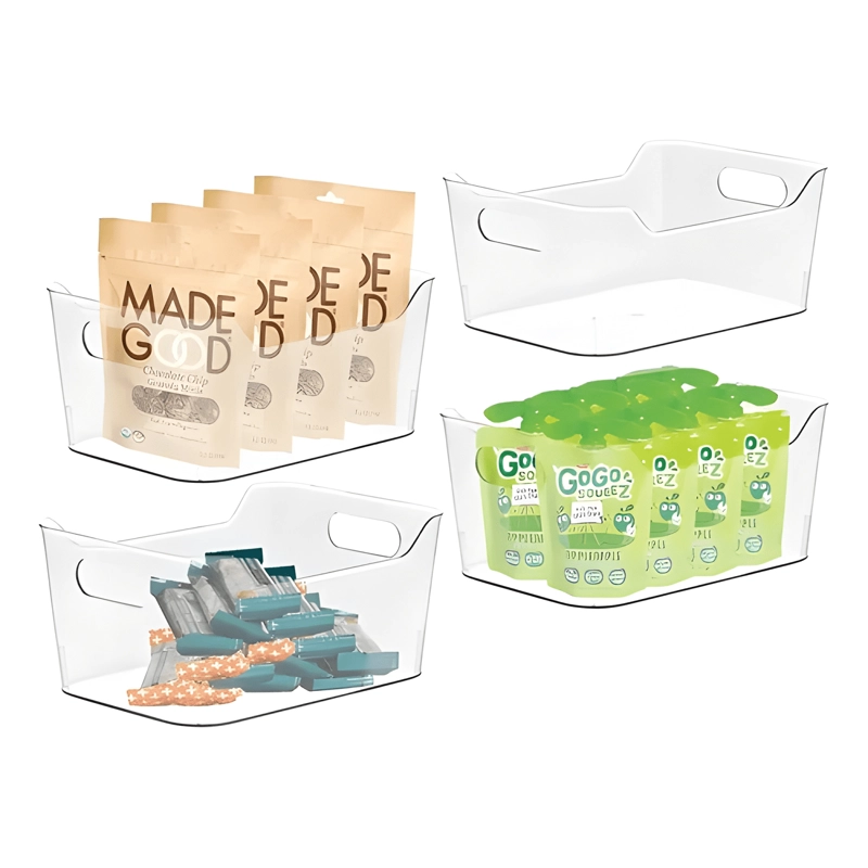 ORGANIZADOR DE REFRIGERADOR Y DESPENSA, TRANSPARENTE - 4
