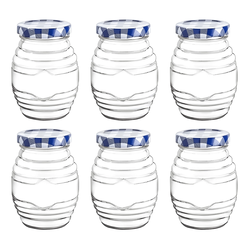 PACK 12 FRASCOS VIDRIO 180 ML TAPA ROSCA PARA COCINA - 2