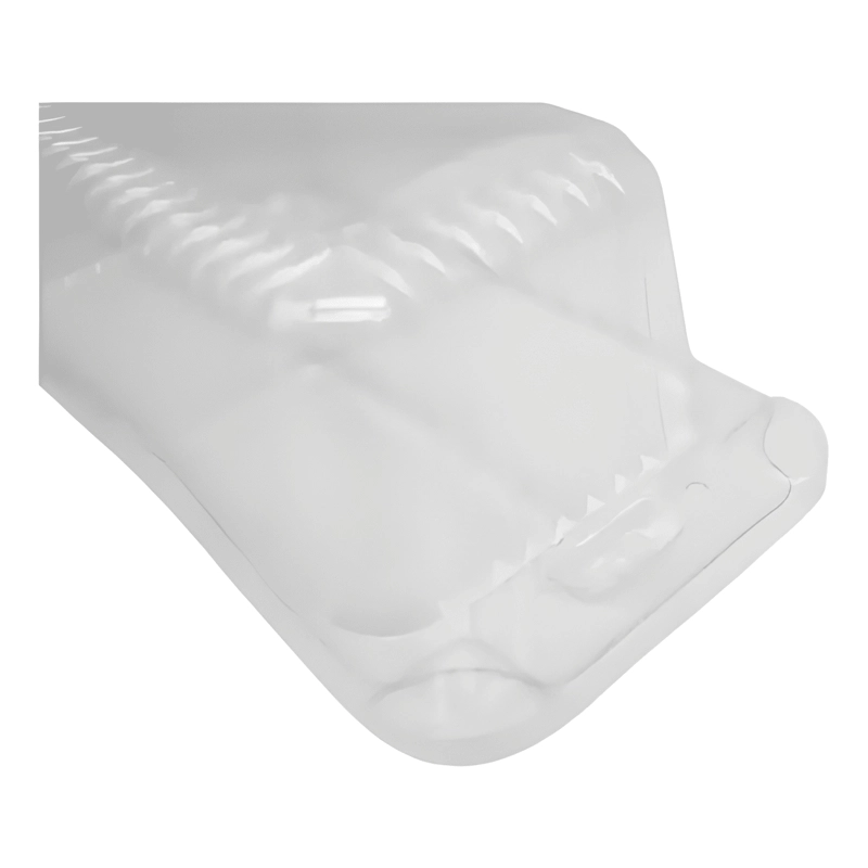 ENVASE PLASTICO PORTA TORTA DESECHABLE 10X6,5X12 CM 20U - 2