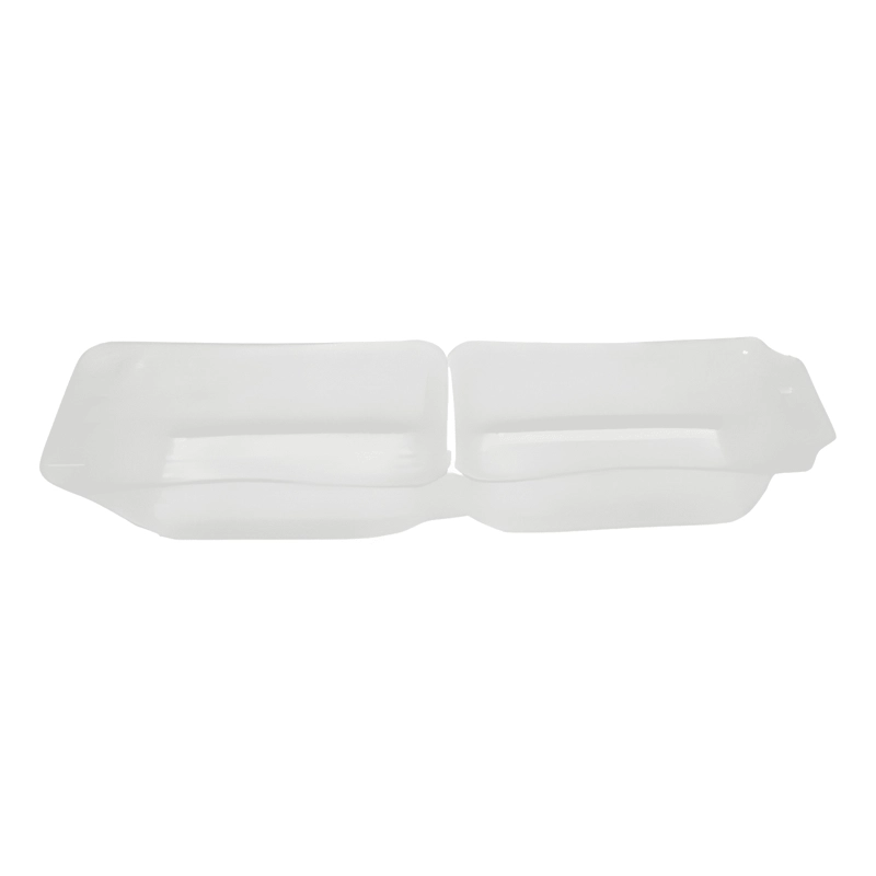 ENVASE PLASTICO PORTA TORTA DESECHABLE 10X6,5X12 CM 20U - 3