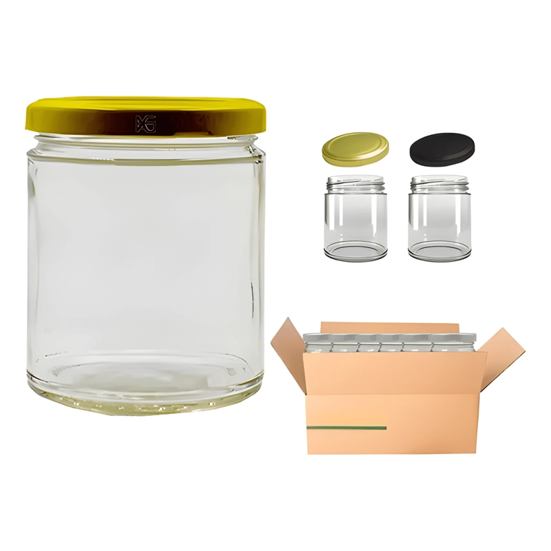 PACK 12 FRASCO CONSERVERO 240 ML TAPA ROSCA, VARIOS COLORES - 1