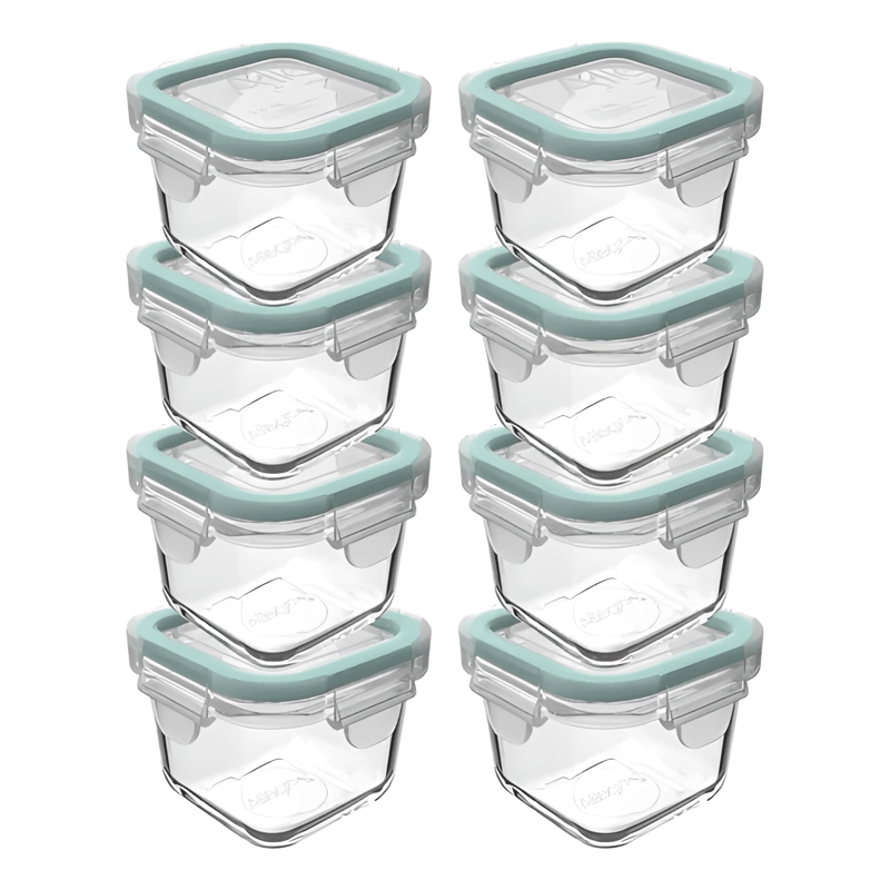 SET 8 MINI TAPERS VIDRIO HERME TICO 210 ML - 1