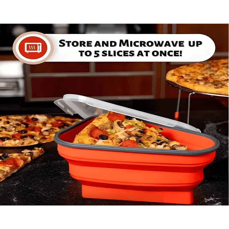 CONTENEDOR DE PIZZA REUTILIZABLE APTO MICROONDAS - 2