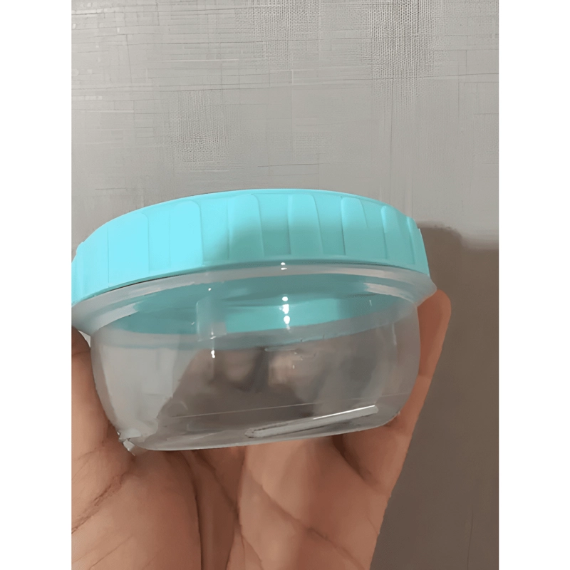 PACK 10 FRASCO POTE MINI PLASTICO CON TAPA 50 ML #2 - 2