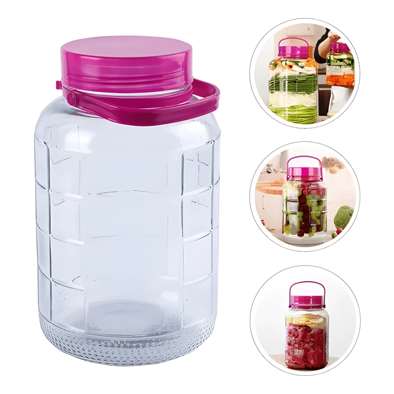 FRASCO DE VIDRIO ESCABECHERO CONSERVERO 10 L - 1