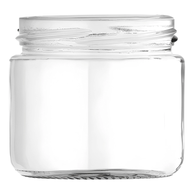 FRASCO CONSERVERO VIDRIO 210 CC 70 MM 10U, TAPA BLANCA - 2