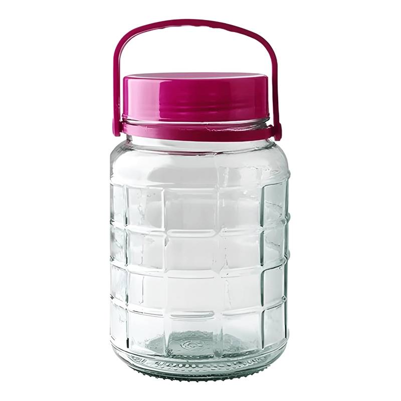 PACK 2 FRASCOS ESCABECHEROS HERME TICOS 3 L, TRANSPARENTE - 3