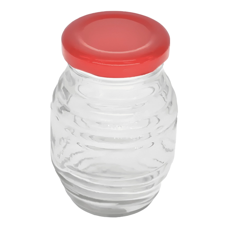 PACK 12 FRASCOS HERME TICOS VIDRIO 100 ML CON TAPA, COLORES - 1