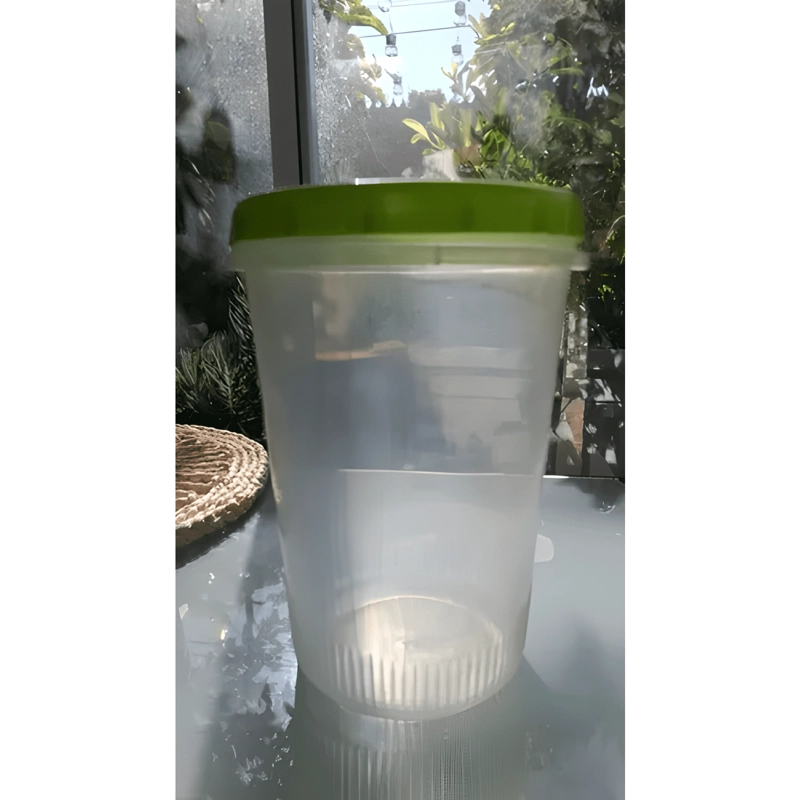 CONTENEDOR POTE TAPER CON ROSCA GRADUADO 1700 ML - 3