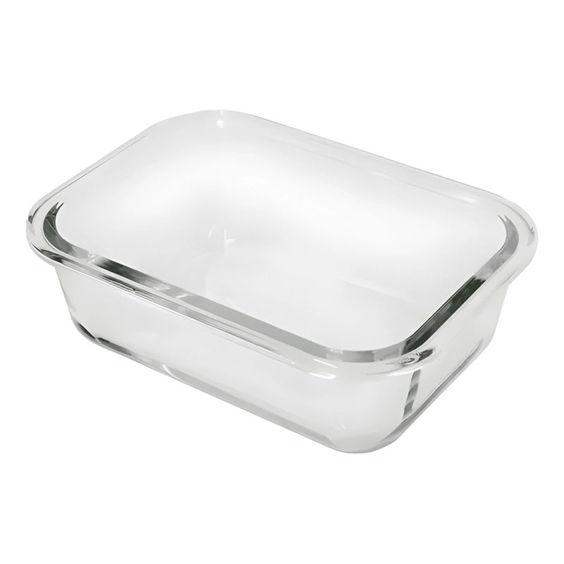 CONTENEDOR HERME TICO DE VIDRIO 370 ML 4U, TRANSPARENTE - 3