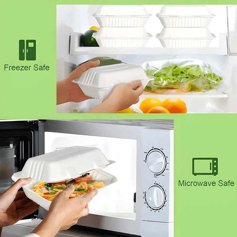 ENVASE BIODEGRADABLE PORTA COLACION Y COMIDAS 50U - 3