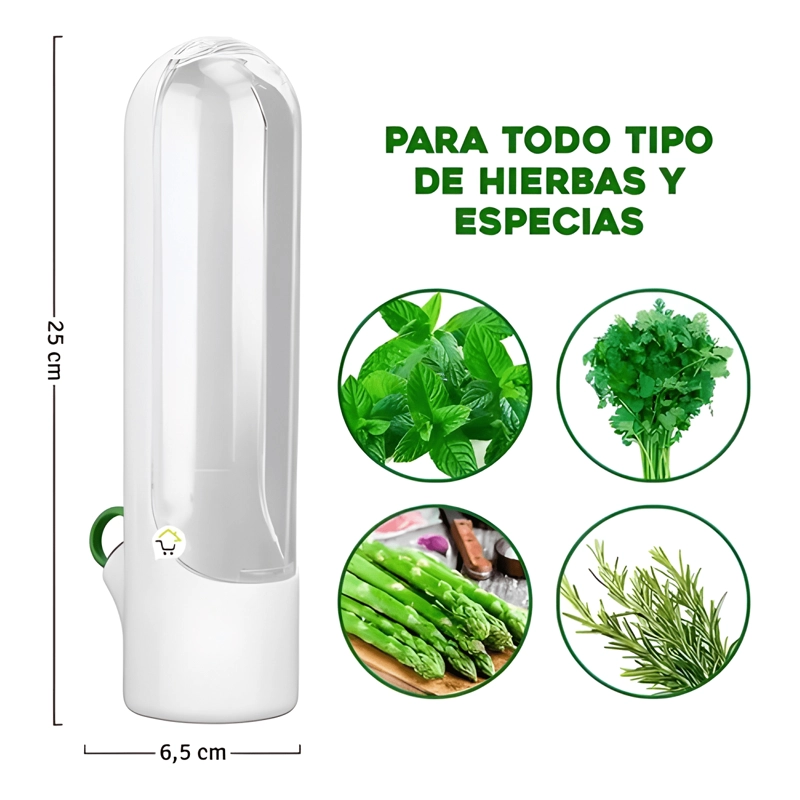 CONTENEDOR DE HIERBAS PARA REFRIGERADOR - 3