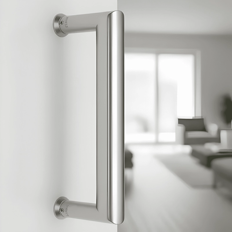 TIRADOR SIMPLE DE ACERO INOX 304, LARGO 30 CM #1 - 1