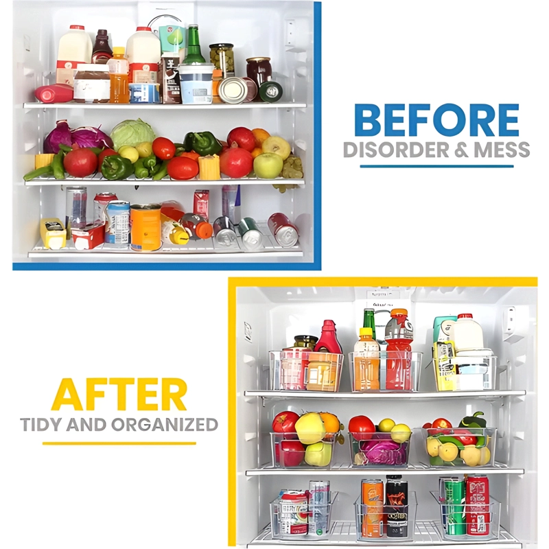 ORGANIZADOR REFRIGERADOR SET 8 CONTENEDORES - 3