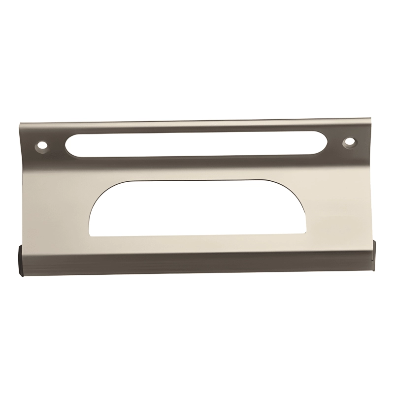 TIRADOR POMO CURVO DE ALUMINIO CON DESTAJE PARA VENTANAS - 1