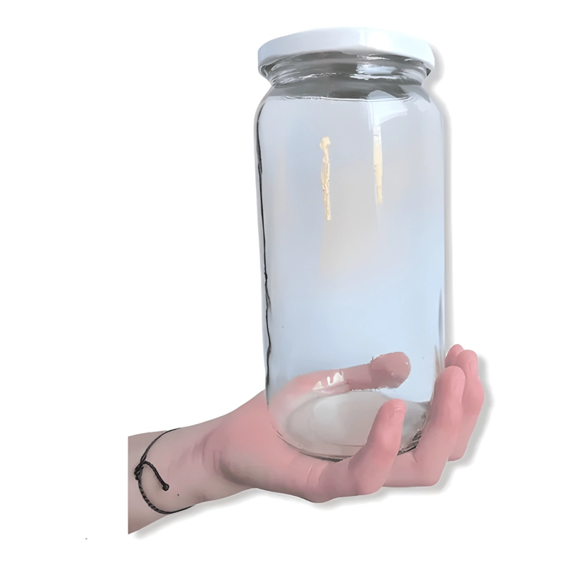 FRASCO CONSERVERO 1 L TAPA 82 MM 12U - 1
