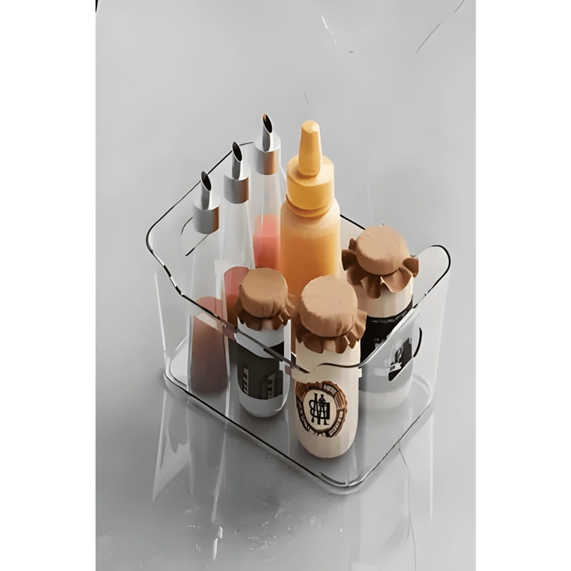CAJA ORGANIZADORA REFRIGERADOR ACRILICO SIN TAPA - 2