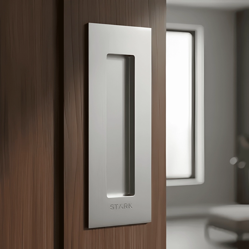 ASA EMBUTIDA PARA PUERTAS CORREDERAS, ACERO INOXIDABLE 304 - 1