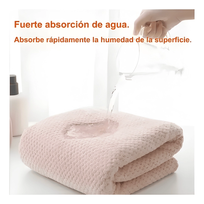TOALLA DE BAÑO MICROFIBRA ALTA CALIDAD SECADO RAPIDO - 1