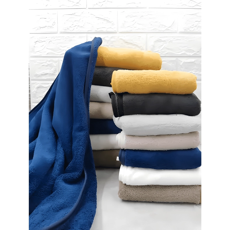TOALLAS 50X90CM PACK DE 2 AZUL - 2