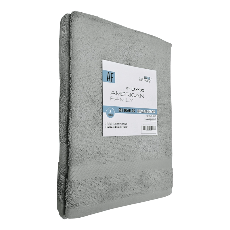 TOALLA Y TOALLON ALGODON CANNON HOME BAÑO 70X130CM Y - 2