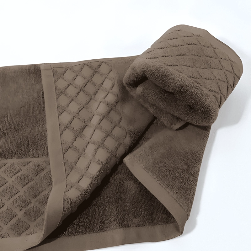 PACK 2 TOALLAS DE ALGODON 30X50CM CON BORDADO MARCA HOMEY - 1