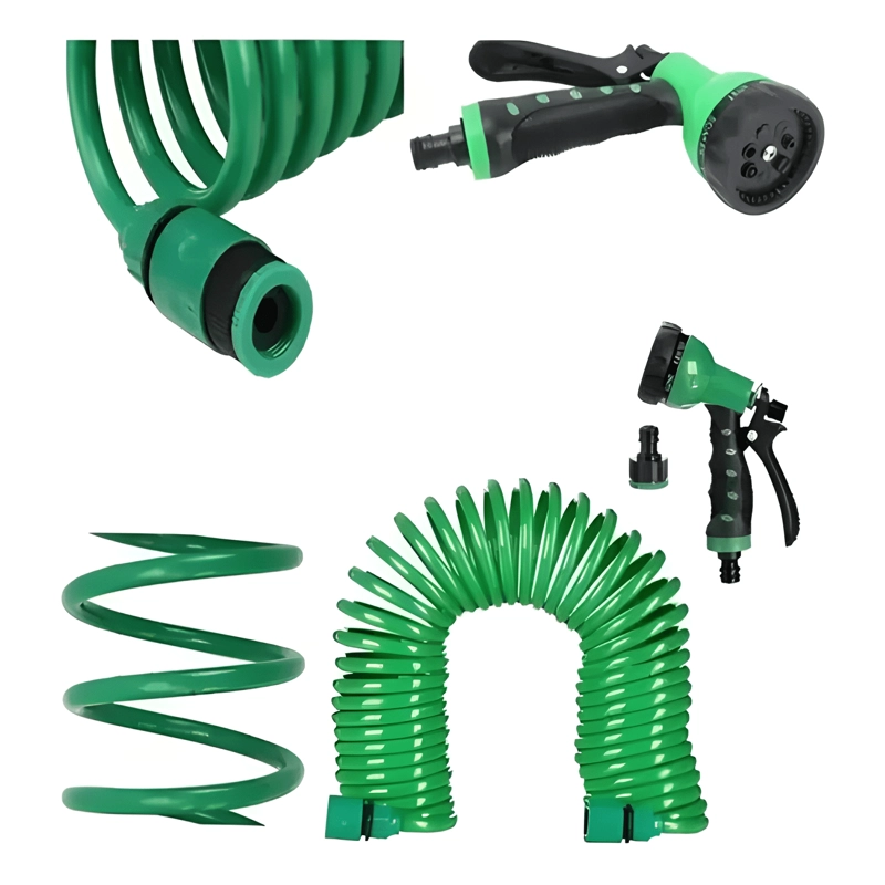 MANGUERA 30 MTS ESPIRAL EXPANDIBLE CASA JARDIN VERDE #3 - 3