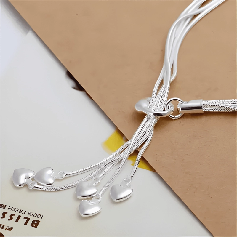 PULSERA MUJER ESCLAVA BRAZALETE PLATA 925 ELEGANTE - 3