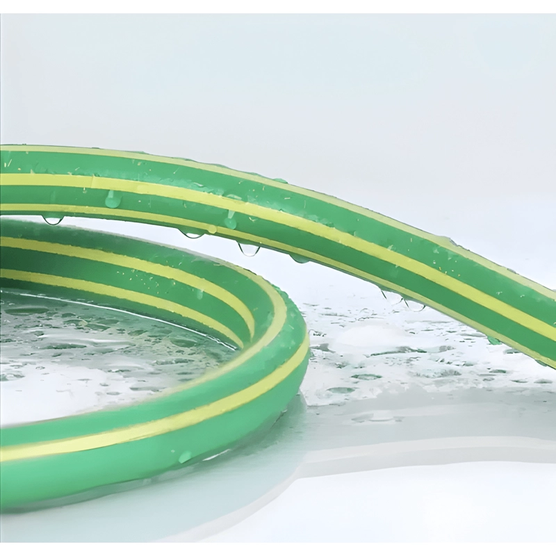 MANGUERA JARDIN FLEXIBLE 1/2 PULGADA 50 MTS REFORZADA VERDE - 2