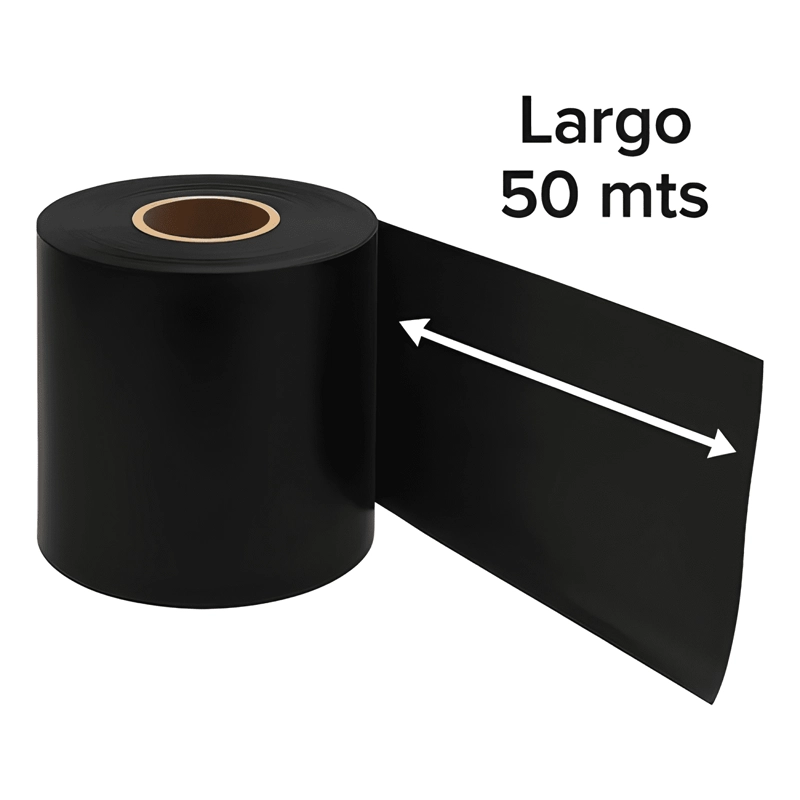 MANGA RIEGO 15CM ANCHO X 50MTS LARGO NEGRA - 3