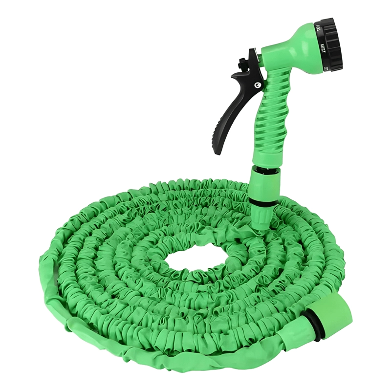 MANGUERA AGUA CON PISTOLA RETRACTIL EXPANDIBLE 22.5M AZUL - 2
