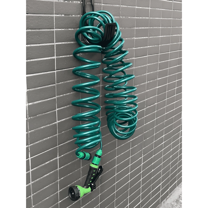 MANGUERA DE JARDIN BOBINA RETRACTIL 15 METROS EXTENSIBLE - 1
