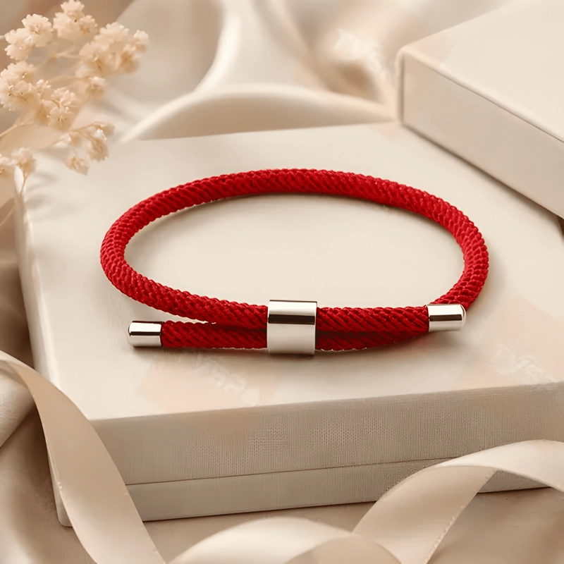 PULSERA HILO DE LA SUERTE PROTECCION UNISEX CON CAJA ROJO - 2