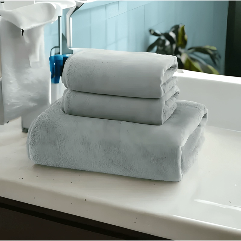 TOALLAS 50X90CM PACK DE 2 VERDE - 1