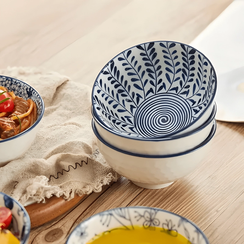 CUENCOS DE CEREALES DE CERAMICA DE ESTILO JAPONE S - 2