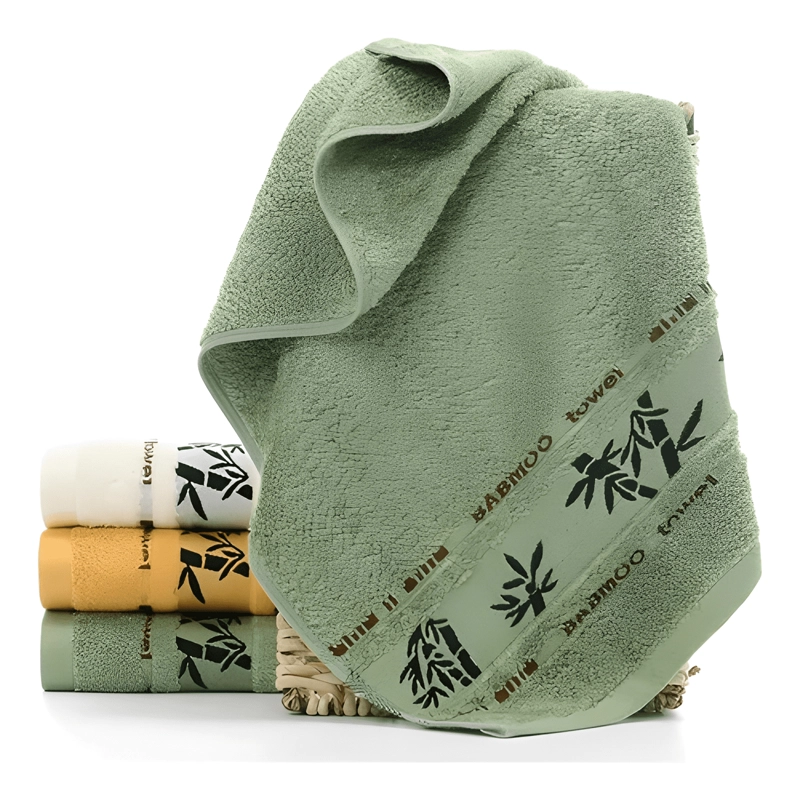 SET 6 TOALLA DE BAÑO ALGODON BAMBOO SUPER SUAVES 140*70CM - 1