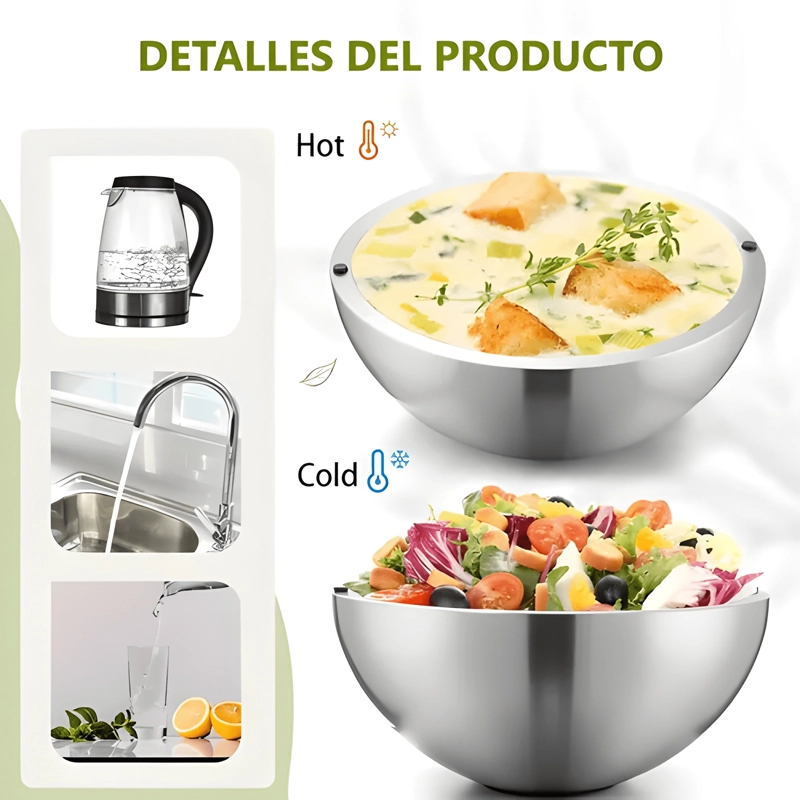 TAZON BOWL ACERO INOXIDABLE CUENCO DE INMERSION FRIO - 4
