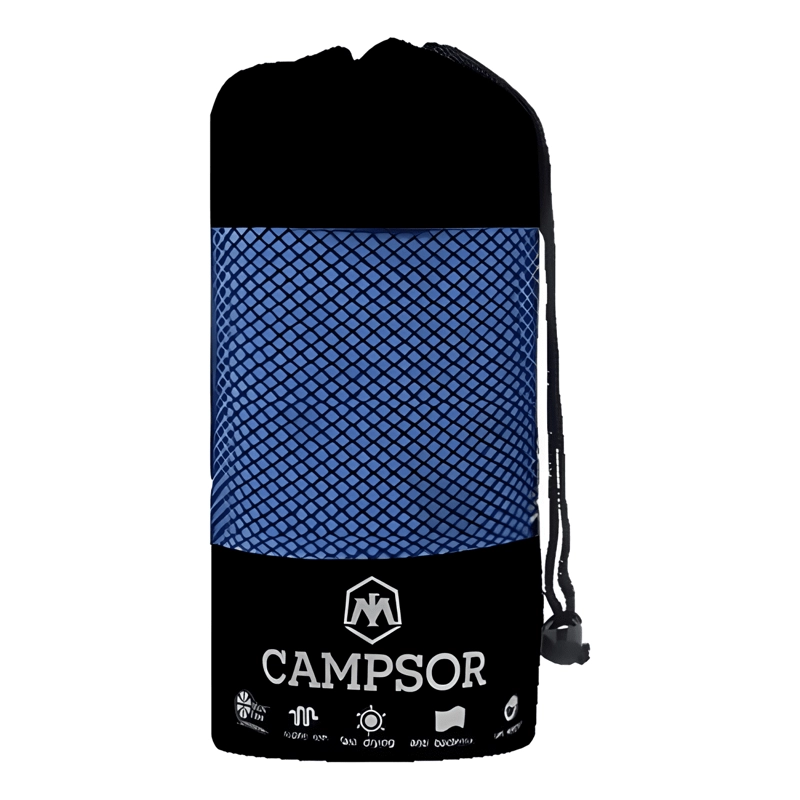 TOALLA DE MICROFIBRA CAMPING SECADO RAPIDO PORTATIL - 2