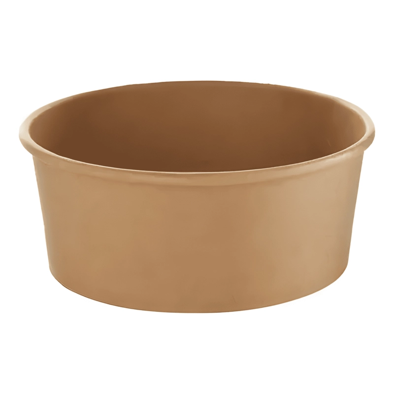 BOWL KRAFT 750 ML CON TAPA (X50) ENVASE DELIVERY ECOLOGICO - 1