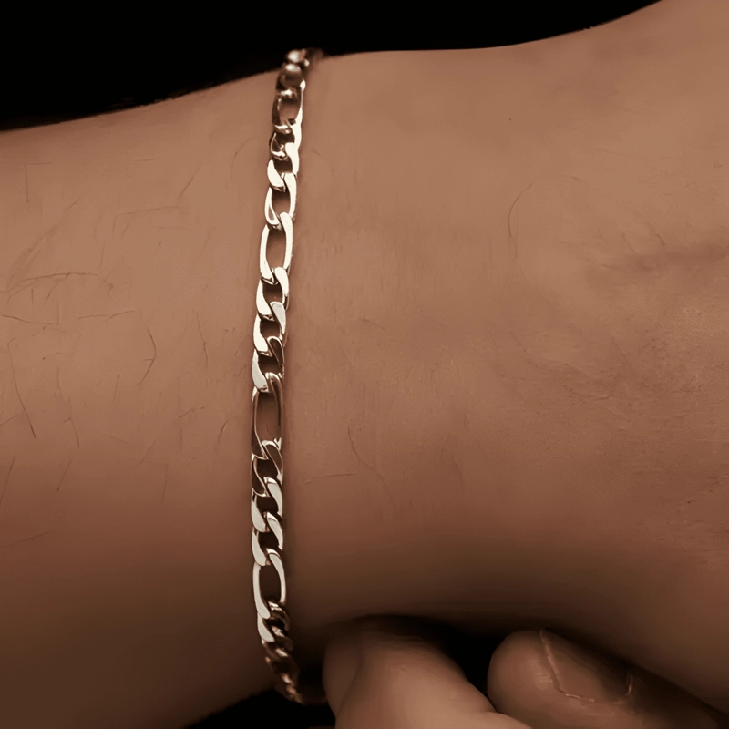 PULSERA FIGARO 5MM 20 CM - 3