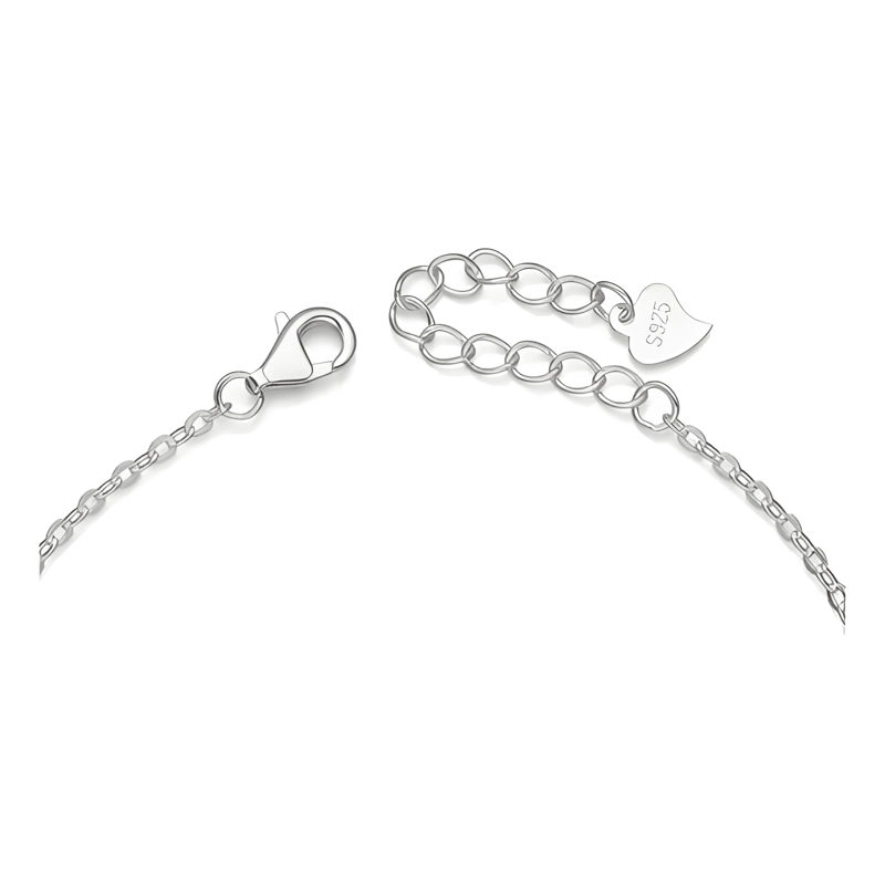 PULSERA TRIPLE NUDO DE BRUJAS PLATA FINA AMULETO PROTECCION - 1