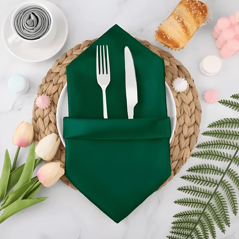 SET 20 INDIVIDUALES DE MESA SERVILLETAS EN TELA 40X40 CM #4 - 1