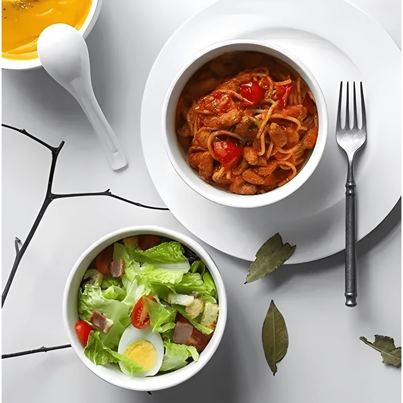 BOLW DE CERAMICA 10 CM PACK 6 UNDS APTO PARA HORNOS - 1
