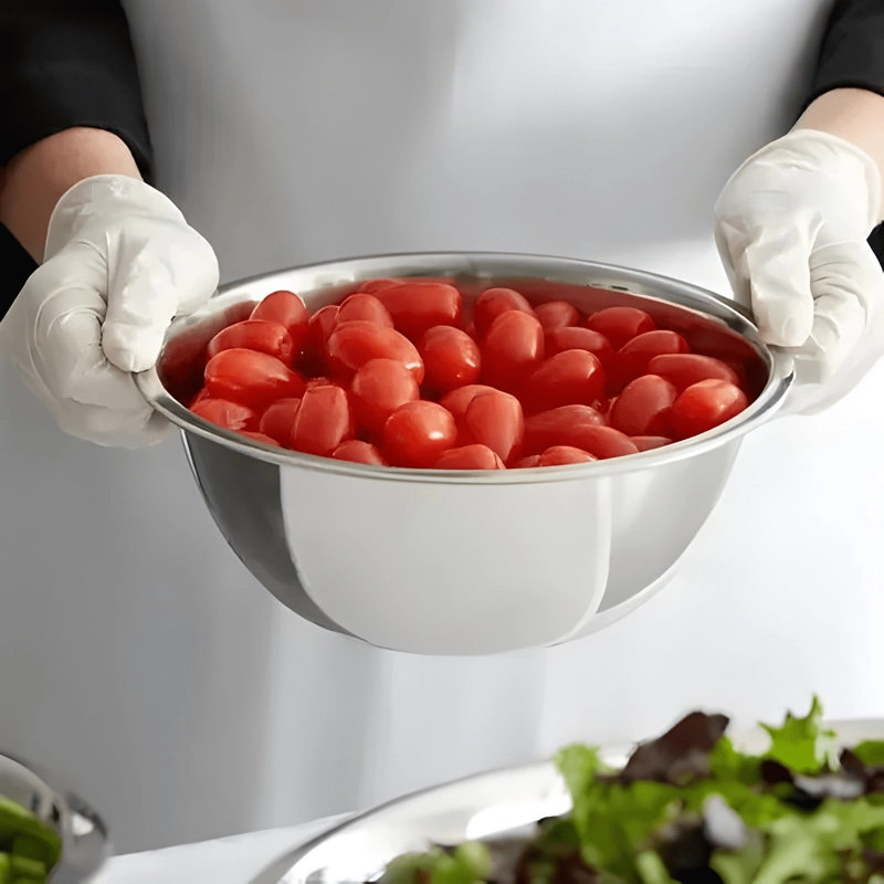 BOWL PROFUNDO ACERO INOX 18 X 6.5 CM. 800 ML - 1