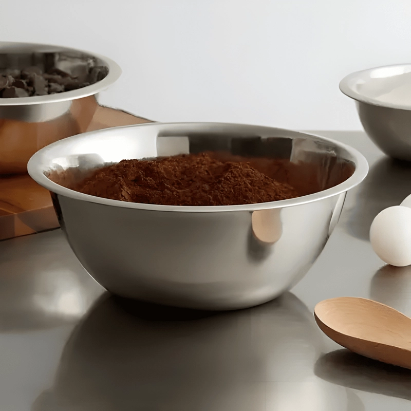 BOWL PROFUNDO ACERO INOX 18 X 6.5 CM. 800 ML - 2