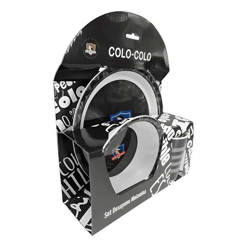 SET DE DESAYUNO COLO COLO VAJILLA DE MELAMINA, 3 PIEZAS - 1