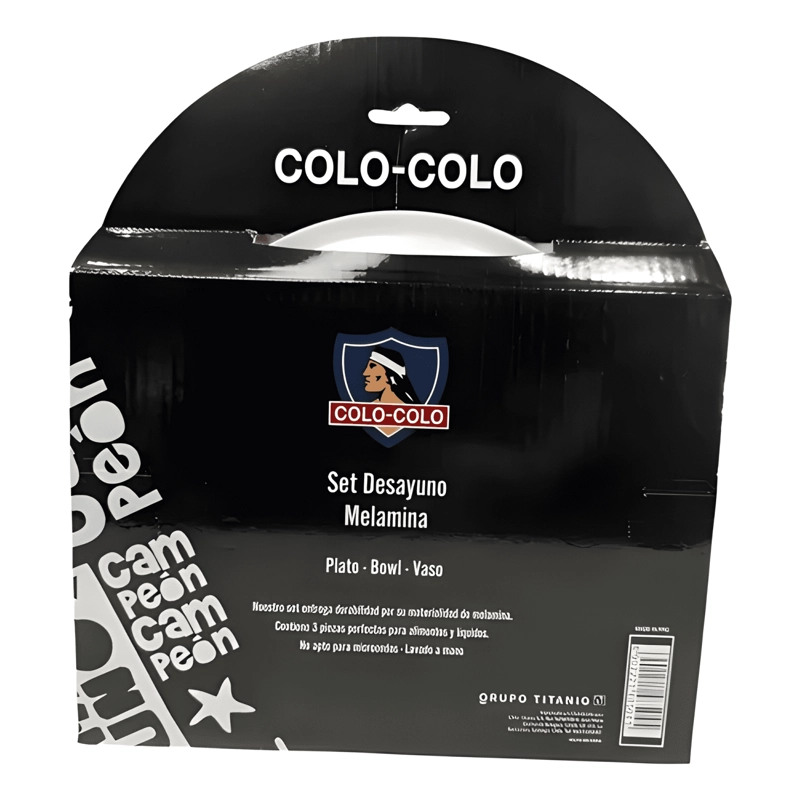 SET DE DESAYUNO COLO COLO VAJILLA DE MELAMINA, 3 PIEZAS - 2
