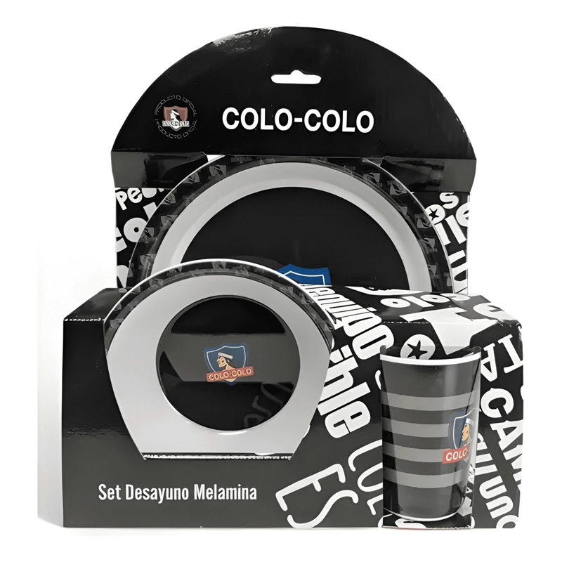 SET DE DESAYUNO COLO COLO VAJILLA DE MELAMINA, 3 PIEZAS - 3